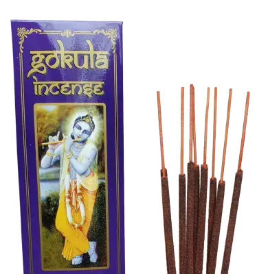Gokula Connoisseur Goloka Incense 20g – Divine Rich Strawberry & Sandalwood Temple Blend