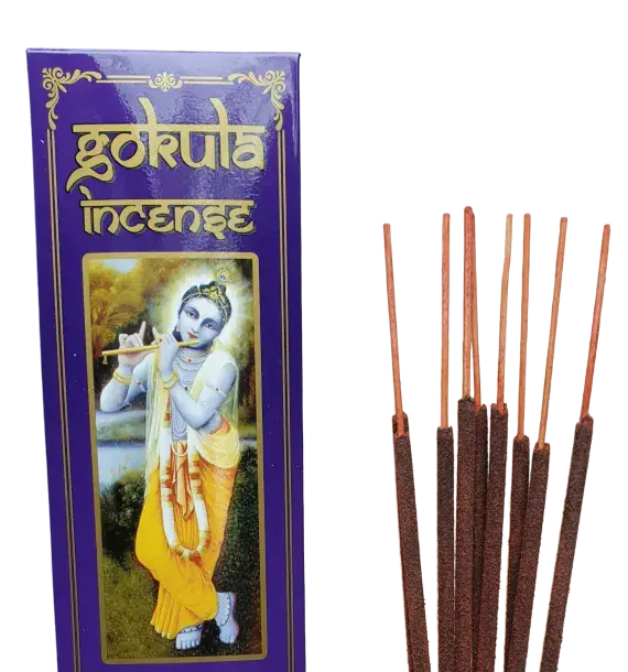 Gokula Connoisseur Goloka Incense 20g – Divine Rich Strawberry & Sandalwood Temple Blend