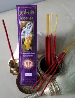 Gokula Connoisseur Rose & Saffron Incense 20g – Luxurious & Warm Scent