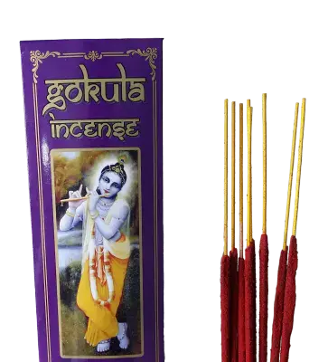 Gokula Connoisseur Rose & Saffron Incense 20g – Luxurious & Warm Scent
