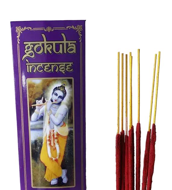 Gokula Connoisseur Rose & Saffron Incense 20g – Luxurious & Warm Scent