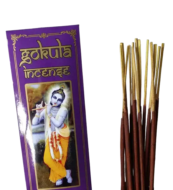Gokula Connoisseur Royal Green Champa Incense 20g – Fresh & Floral Aroma