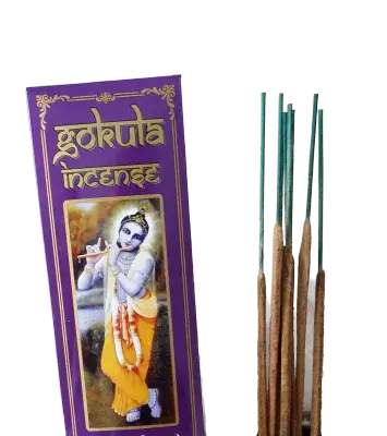 Gokula Connoisseur Tulsi Vrinda Incense 20g – Herbal & Spiritual Scent
