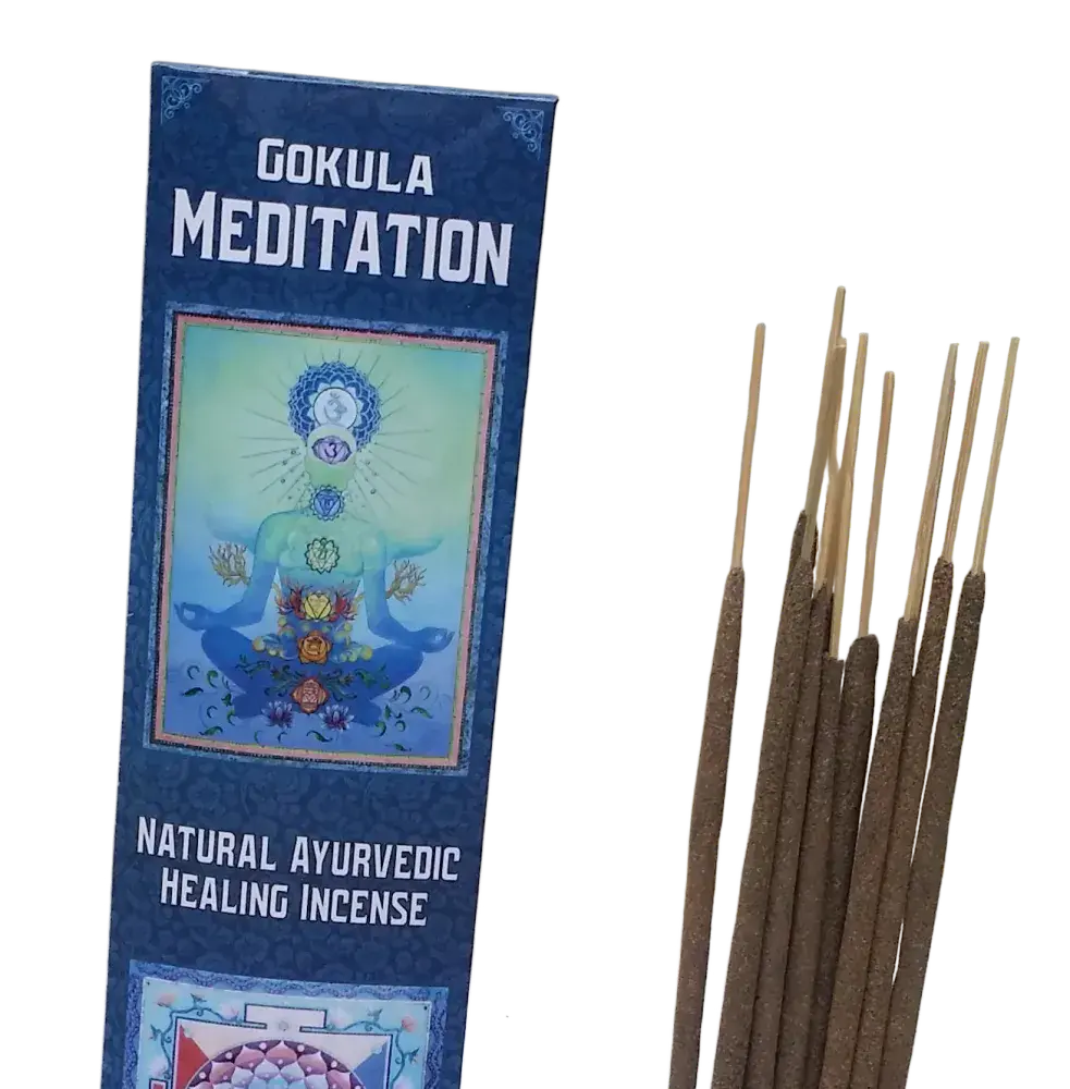 Gokula Meditation Natural Ayurvedic Incense Sticks Ananda 20g
