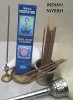 Gokula Meditation – Natural Ayurvedic Incense Sticks – Indian Myrrh – 20 grams