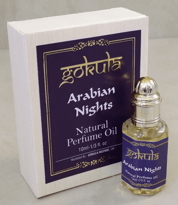 Gokula Natural Perfume Oil - Arabian Nights - 10ml Roll On