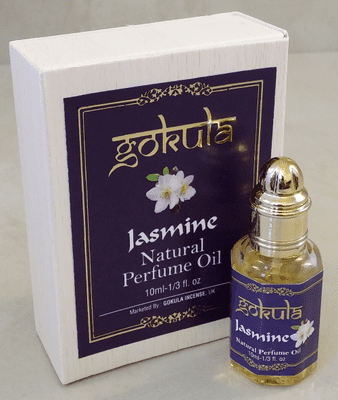Gokula Natural Perfume Oil - Jasmine - 10ml Roll On