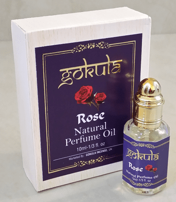 Gokula Natural Perfume Oil - Rose - 10ml Roll On