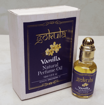 Gokula Natural Perfume Oil - Vanilla - 10ml Roll On