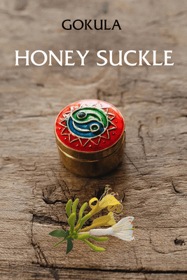 Gokula Natural Solid Perfume - Honey Suckle - 4gm