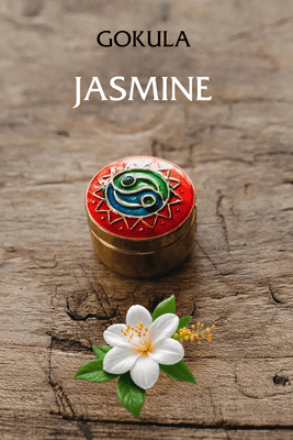 Gokula Natural Solid Perfume - Jasmine - 4gm