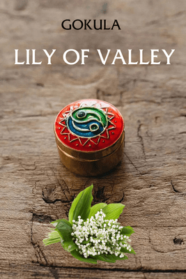 Gokula Natural Solid Perfume - Lily Of Valley - 4gm