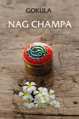 Gokula Natural Solid Perfume - Nag Champa - 4gm