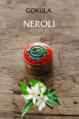 Gokula Natural Solid Perfume - Neroli - 4gm