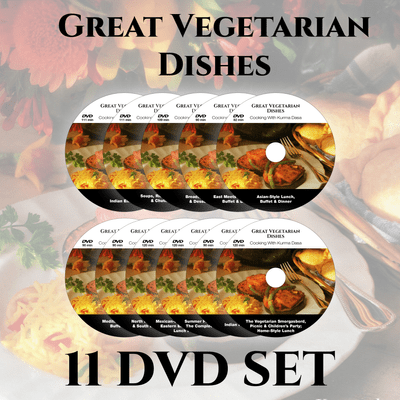 Great Vegetarian Dishes - 11 DVD Set