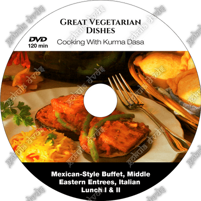 Great Vegetarian Dishes - Mexican-Style Buffet, Middle Eastern Entrees, Italian DVD