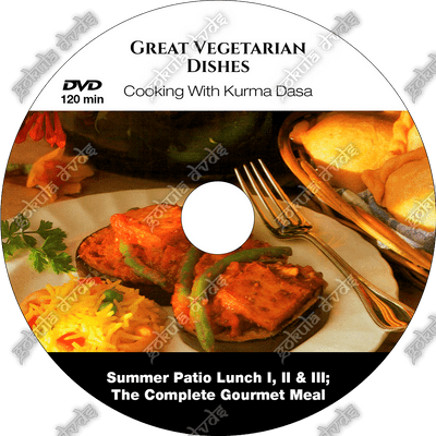 Great Vegetarian Dishes - Summer Patio Lunch I, II & III; The Complete Gourmet Meal DVD