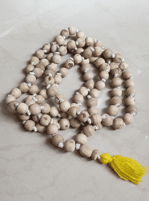 Japa Beads - Tulsi. [Medium Size - 12mm]