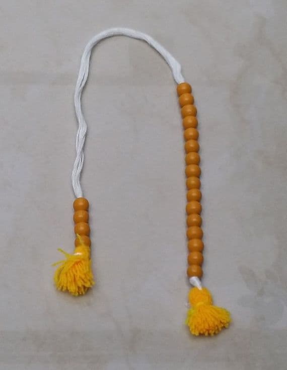 Japa Counting Beads - Yellow Wood
