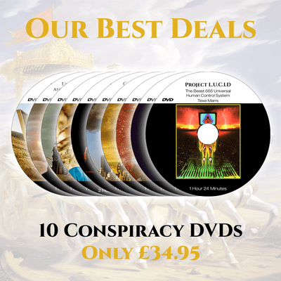 JOB LOT - 10 CONSPIRACY DVDs - ILLUMINATI, NEW WORLD ORDER