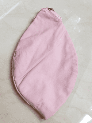 Large Cotton Strong Bead Bag - Dark Pink