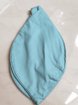 Large Cotton Strong Bead Bag - Peach (2)