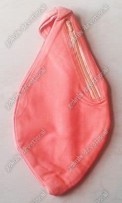 Large Cotton Strong Bead Bag - Peach