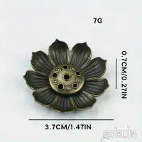 Mini Incense Holder Alloy Lotus Flower Incense Holder