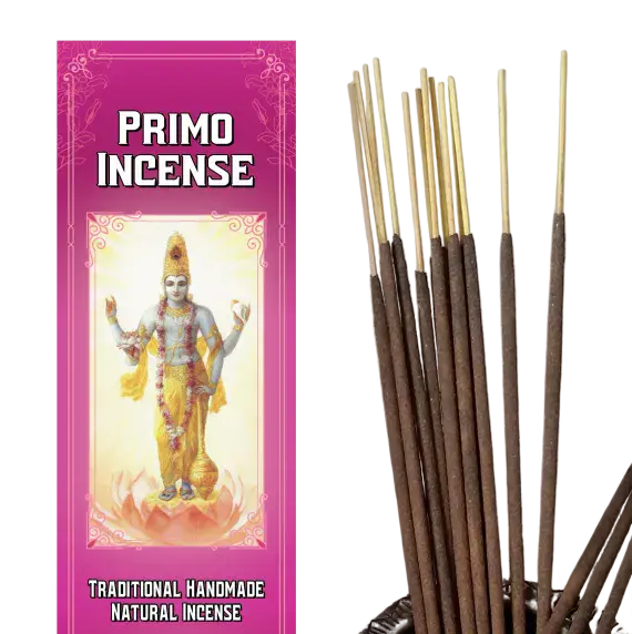 Primo Connoisseur Agarwood & Vanilla Incense Sticks (20 grams)