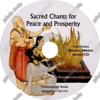 Sacred Chants for Peace and Prosperity [audio CD]
