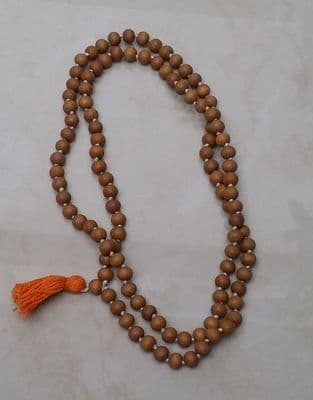 Sandalwood Japa Beads  [Small Size 6/7mm]