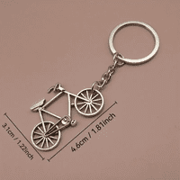 Simple Bicycle Keychain Pendant