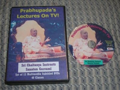 Sri Chaitanya Instructs Sanatan Gosvami - Set of 13 Multimedia Subtitled DVDs - 40 Classes