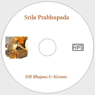 Srila Prabhupada 108 Bhajans and Kirtans [MP3]