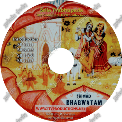 Srila Prabhupada Collected Srimad Bhagavatam Lectures DVD Volume 1
