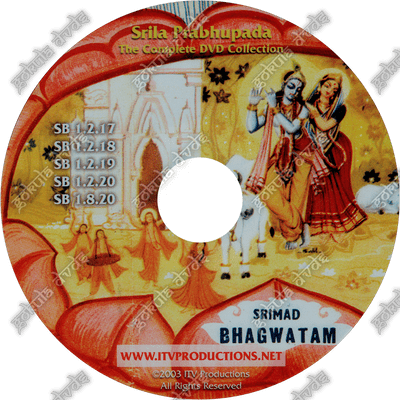 Srila Prabhupada Collected Srimad Bhagavatam Lectures DVD Volume 2
