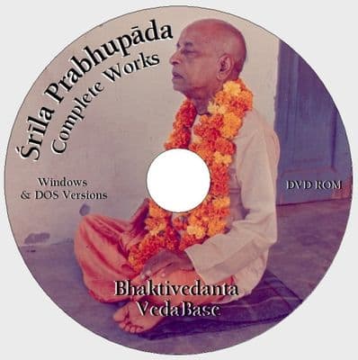 Vedabase - The Complete Works of Srila Prabhupada [DVD-ROM]