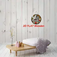Wooden “God Bless This Home” Wall Art – Peace Doves & Floral Design Décor
