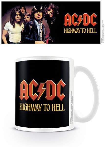 AC/DC Highway To Hell Mug - Memorabilia Mug | musical gifts online