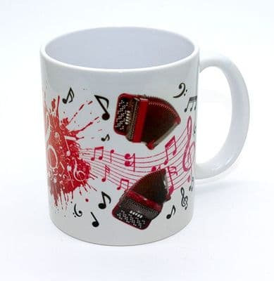 Accordion White Mug