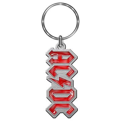 ACDC Logo Cast Metal Keychain by RO