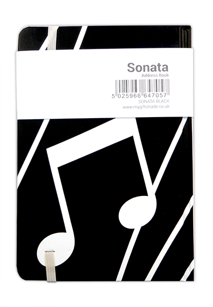 Musical Address Book – Music Sonata Stationery | musical gifts online