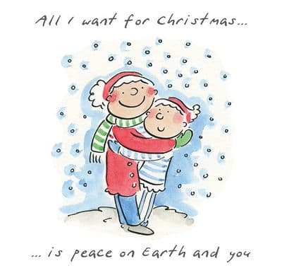 All I Want For Christmas card by HM
