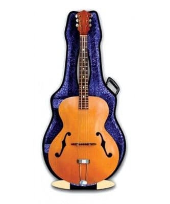 Archtop Guitar 3D Card by MGC