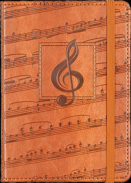 Artisan Music Journal - Music Themed Journal Notebook | musical gifts online