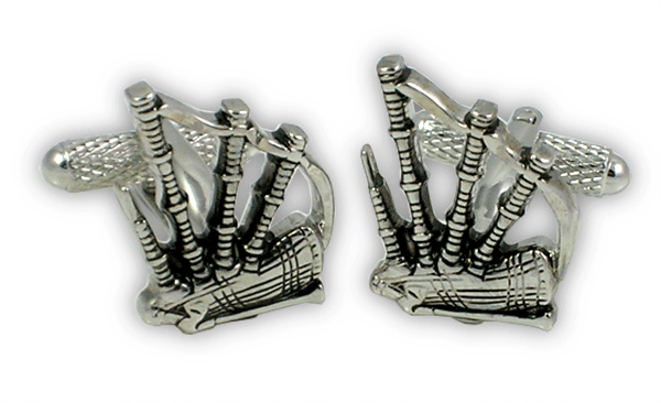 Bagpipes Cufflinks - Music Cufflinks & Gifts | musical gifts online