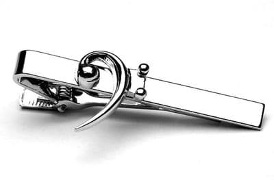Bass Clef Tie Clip by Gifticuffs