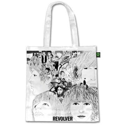 Beatles Revolver White Tote Bag by RO