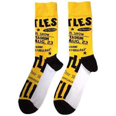 Beatles USA Yellow Socks by RO