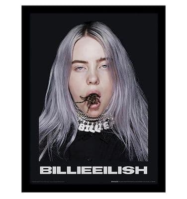Billie Eilish (Spider) Wall Art Framed Print